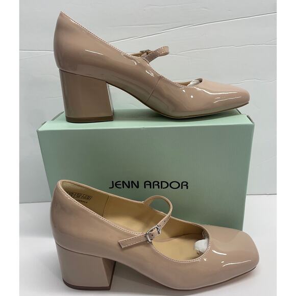 Jenn Ardor Shoes - JENN ARDOR Women's Pumps Low Heel Dress Shoes Women Sz 7 Closed Toe Chunky